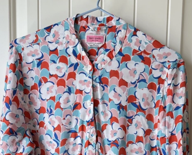 Kate Spade Cropped Floral PJ Set